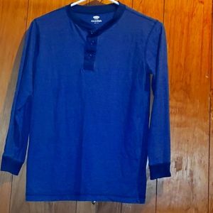 Blue Old Navy Long Sleeve Shirt